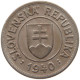 SLOVAKIA KORUNA 1940  #c006 0469 - Eslovaquia