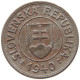 SLOVAKIA KORUNA 1940  #a017 0175 - Slovaquie