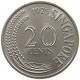 SINGAPORE 20 CENTS 1975  #s065 0303 - Singapour