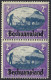 BECHUANALAND PROTECTORATE 1945 KGV 2d Slate Blue & Violet, Vertical Pair Victory SG130 MH - 1885-1964 Protectorat Du Bechuanaland