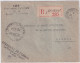 GUYANE - 1941 - ENVELOPPE En FRANCHISE RECOMMANDEE De CAYENNE CENSURE => GRAND CHANCELIER LEGION D'HONNEUR à PARIS - Covers & Documents