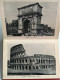 Delcampe - DEPLIANT ANCIEN DE DE 28 CARTES + 1 Grand PANORAMA NOIR ET BLANC DE ROME  Au Dos De Chaque Carte Les Explications - Panoramische Zichten, Meerdere Zichten