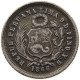 PERU DINERO 1866  #a033 0081 - Pérou