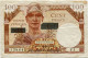 RARE 100F Suez 1956, Alphabet V.1, Inventaire Fayette En Pr. TTB, Lettre V Rare En Coursable (sans Perforation) - 1947 Tesoro Francés