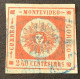 Uruguay 1859 VERY RARE POSTMARK “SALA DE COMERCIO MONTEVIDEO” On 240c Sun Issue  Signed Soto Hermanos  (YT 12 - Uruguay