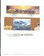 NATIONS UNIES - Bande ENVIRONNEMENT CLIMAT - Carte + Enveloppe Genève 1993 - Storia Postale