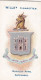 87 Gateshead - Borough Arms 1906 - Wills Cigarette Card - Original  - Antique - Wills