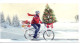 Belgique Noël Christmas Kerstmis 4467 Document Officiel De La Poste Beste Wensen Meilleurs Voeux 2014 - Storia Postale