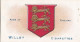 78 Arms Of England - Borough Arms 1906 - Wills Cigarette Card - Original  - Antique - Wills