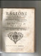 CALTANISSETTA  PECCHENEDA FRANCESCO 1756: RAGIONI A PRO DELLA REINTEGRAZIONE DELLA CITTA' DI CALTANISSETTA - Old Books