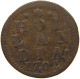 NETHERLANDS HOLLAND DUIT 1702  #c063 0581 - Monedas Provinciales