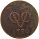 NETHERLANDS HOLLAND DUIT 1780  #c063 0695 - Provincial Coinage