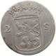 NETHERLANDS HOLLAND 2 STUIVERS 1767  #a082 0435 - Monnaies Provinciales