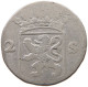 NETHERLANDS HOLLAND 2 STUIVERS   #a033 0599 - Monedas Provinciales