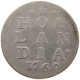 NETHERLANDS HOLLAND 2 STUIVERS 1769  #a082 0429 - Monete Provinciali