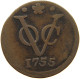 NETHERLANDS HOLLAND DUIT 1755  #a011 0213 - Monnaies Provinciales