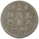 NETHERLANDS GELDERLAND STUIVER 1785  #t156 0195 - Monnaies Provinciales