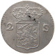 NETHERLANDS GELDERLAND 2 STUIVERS 1786  #t162 0193 - Monnaies Provinciales