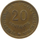 MOZAMBIQUE 20 CENTAVOS 1961  #s078 0903 - Mozambico