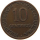 MOZAMBIQUE 10 CENTAVOS 1942  #s050 0583 - Mozambico