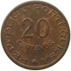 MOZAMBIQUE 20 CENTAVOS 1961  #s052 0139 - Mozambico