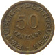 MOZAMBIQUE 50 CENTAVOS 1957  #s051 0605 - Mozambico