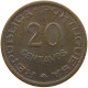 MOZAMBIQUE 20 CENTAVOS 1961  #a015 0475 - Mosambik