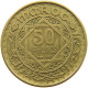 MOROCCO 50 FRANCS 1371  #a093 0729 - Maroc