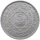 MOROCCO 5 FRANCS 1370  #a088 0453 - Maroc