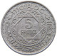 MOROCCO 5 FRANCS 1370  #a088 0449 - Maroc