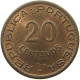 MOZAMBIQUE 20 CENTAVOS 1949 MOZAMBIQUE 20 CENTAVOS 1949 UNC PROVA RARE #t065 0687 - Mozambique