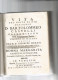 MAZARA: VITA SERVO DI DIO D. BARTOLOMEO CASTELLI TEATINO VESCOVO DI MAZARA VE/LAZZARONI 1738 - Alte Bücher