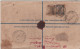 1949 REGD LETTER FROM NAYABAZAR ,AJMER To CALCUTTA(BRITISH INDIA  STATIONERY  USED IN INDEPENDENT PERIOD) - Otros & Sin Clasificación