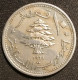 LIBAN - LEBANON - 10 PIASTRES 1961 - KM 24 - Liban