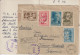 POLOGNE - 1947 - ENVELOPPE RECOMMANDEE CENSUREE De GLIWICE => WIENER NEUSTADT (AUTRICHE) - Cartas & Documentos