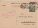 POLOGNE - 1950 - CP ENTIER SURCHARGEE De BYDGOSZCZ => LODZ - Interi Postali