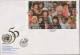 50 Jahre-Vereinte Nationen 1995 -2 Briefe Mit Block - Storia Postale