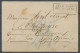 25 Janvier 1871 Env. Obl K.PR.FELD-POST/RELAIS N°90 CHARLEVILLE Pour Pau N3580 - Lettres & Documents