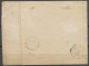 Lettre 22 Mars 1871 ARMEE DE LA REPUBLIQUE En Franchise Taxe 30 + PP Rayé N3591 - Army Postmarks (before 1900)