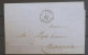 1858 LSC Taxée 6d BAT-A-VAP ALGER-BONE + CAD Dos PHILIPPEVILLE BC ALGERIE N3656 - Maritime Post