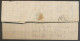 31/08/1852 Lettre De La Magdeleine En Guyane CAD Rouge COLONIES FRA/BREST N3657 - Posta Marittima