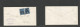 Bolivia. 1893 (21 May) Oruno - Uyuni. Provisional FISCALS Multifkd Env 5c Blue Pair TRANSACCIONALES Cork Cancel. Fine An - Bolivia