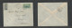 Frc - New Caledonia. 1923 (3 April) Noumea - Germany, Leipzig (22 May) Registered Single 1fr Ship Issue, Tied Cds + Grey - Other & Unclassified