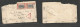 BC - Rhodesia. 1940 (3 Dec) SR, Salisbury - Malta, Valetta. Multifkd WWII Censored Envelope, Arriving Open + Resealed Wi - Autres & Non Classés