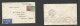 Marruecos - British. 1933 (25 Apr) BPO. Tangier - Denmark, Cph, US (28 Apr) Legation. Air Multifkd Env Ovptd Issue, Mixe - Marocco (1956-...)