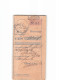 X1293  RICEVUTA VAGLIA BARONISSI 1911 - Tax On Money Orders