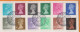 EDINBURGH   FDC   Queen Elisabeth Sur Lettre Pour SIDCUP Kent  15 Féb 1971  Avec Série De 12  Timbres   De 1/2P à 9P - 1971-1980 Decimal Issues