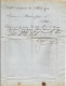 1876 Timbre Cérès Oblitéré LAC St Malo Par Dauguet & Fils > Vitré Ille Et Vilaine Bouin Jeune Négociant  Céréales  Orge - 1849-1876: Klassieke Periode