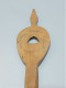 - ANCIENNE CUILLERE BOIS Manche Sculpté Haut Dos : Somalis Djibouti 1902    E - African Art