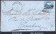 FRANCE N°60A SUR LETTRE GC 3982 TOULOUSE + CONVOYEUR STATION ST GAUDENS - 1871-1875 Ceres